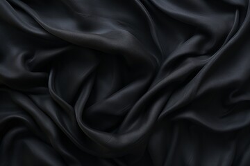Fototapeta premium Black Fabric Texture