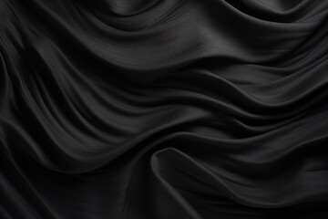 Fototapeta premium Black Fabric Texture