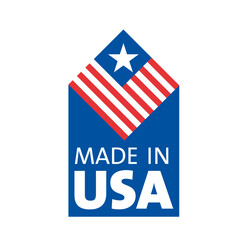 Fototapeta premium Made in USA icon
