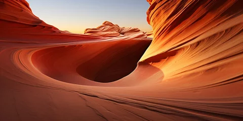 Fototapeten impressive and spectacular desert landscape © CROCOTHERY