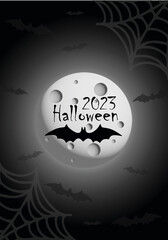 Art & Illustration, Halloween party 2023, poster for print