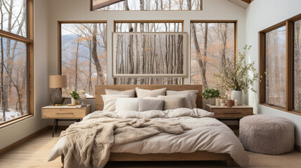 Cozy and inviting guest bedroom