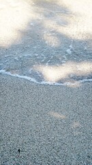 Obraz premium Beach wave. Wallpaper aesthetic.