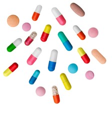 Medical colored Pills