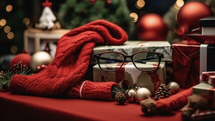 Stylish Christmas Eyewear and Gift Sets for Optics Store Sale