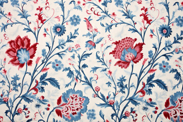 Flower seamless pattern vintage floral wallpaper