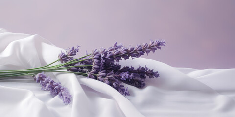 lavender on lilac sheets