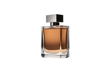 Sophistication in a Cologne Bottle with White Background transparent png