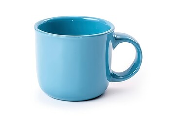 blue coffee cup.AI Generated
