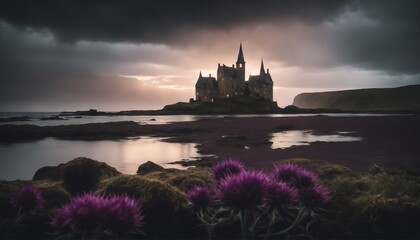 Magical Landscapes: Wallpapers depicting beautiful natural views, such as mountains, lakes, beaches, forests, or fields.