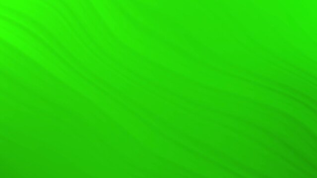 Abstract green wavy background. Animated linear waves. 4K ultra hd loop video.