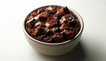 Decadent Indulgence: Chocolate Bread Pudding Delight