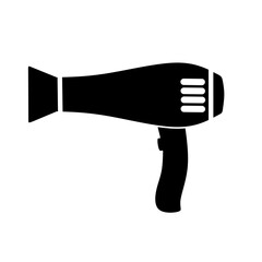 hairdryer icon vector with flat design