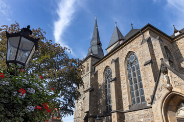 Fototapeta na wymiar Saint Anne's Church. Ratingen North Rhine-Westphalia Germany.
