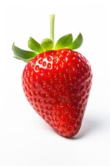 Strawberry isolated on white background.