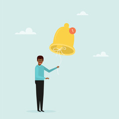 Ring the subscription bell to get a reminder about new content on social networks, new subscriber rings the big bell with the notification number.
