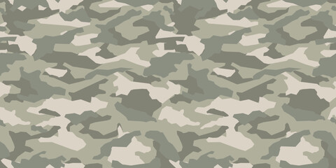 Trendy camouflage military pattern. Vector camouflage pattern for trendy clothing design. - obrazy, fototapety, plakaty