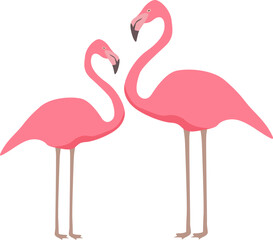 Fototapeta premium Flamingo bird icon