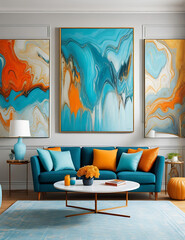 Sleek Contemporary Living Room: Design for Discerning Tastes