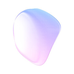 Purple Gradient Transparent Blob