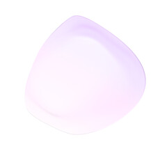 Pastel Abstract Transparent Blob