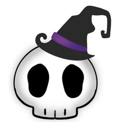 Bone with hat