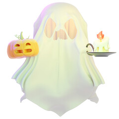 ghost illustration - 664418793