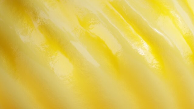 Cold Frost Yogurt Mango Spiral Sweet Texture Graphics. Yellow Orange Ice Cream Sorbet Texture Swirl Desserts Background Texture