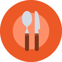 Restaurant logo icon