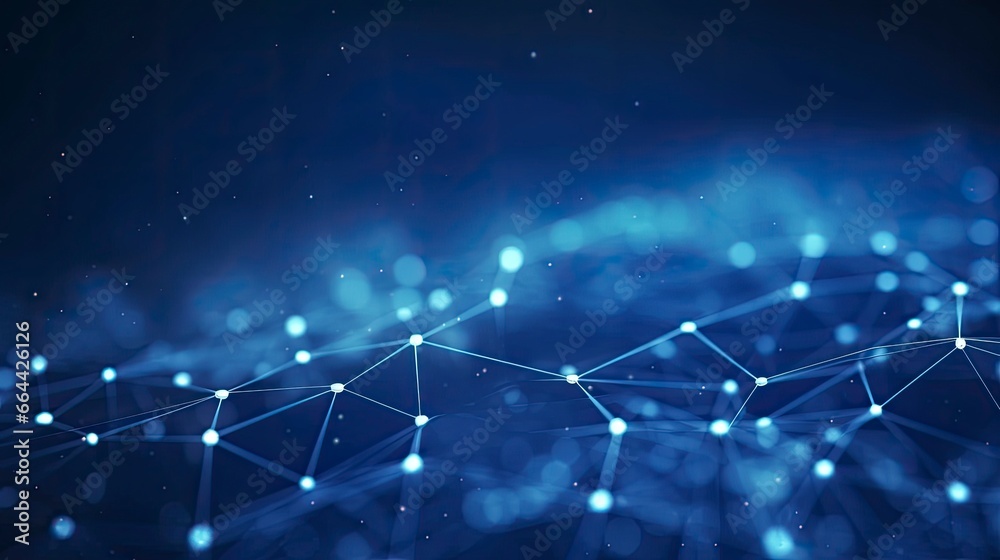 Wall mural abstract concepts of cybersecurity technology and digital data protection.