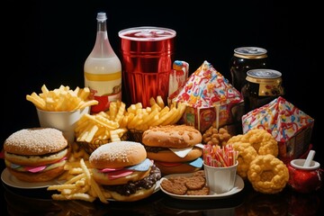 indulging in unhealthy snacks. Generative AI