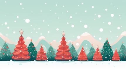 Christmas bright backgrounds for banners. Beautiful new year cards. Holiday mood