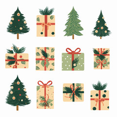 christmas tree set