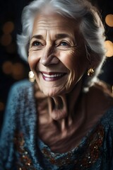 portrait of elderly person