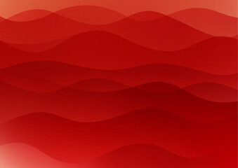 落ち着いた流線、曲線のイメージの背景　赤、紅、レッド