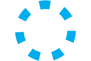 Digital png illustration of blue screens in circle on transparent background