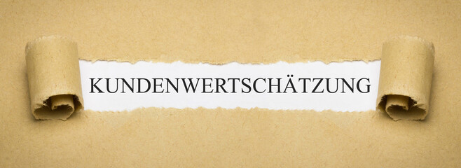 Kundenwertschätzung