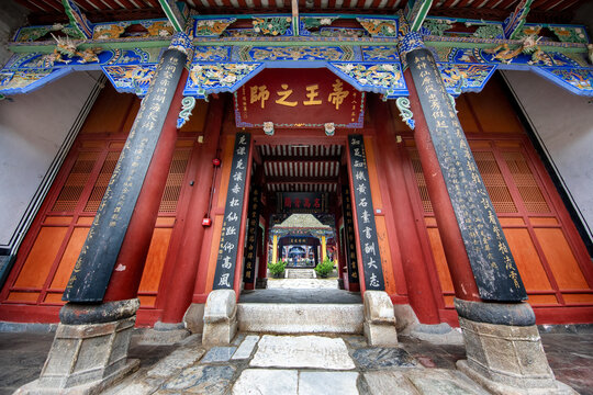 Shaanxi hanzhong mian county wuhou temple