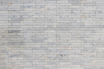White brick wall texture background, brick wall pattern for interior or exterior design.