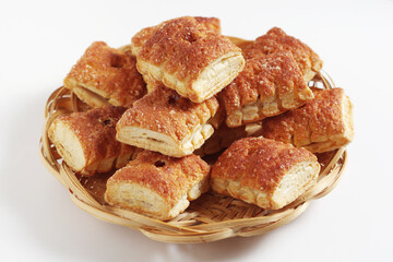 Puff pastry with jam