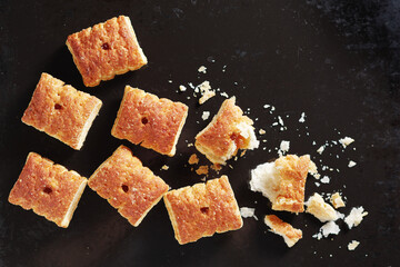 Puff pastry with jam