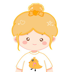 girl with teddy bear