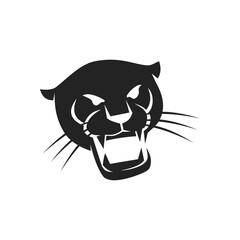 panther logo template Isolated. Brand Identity. Icon Abstract Vector graphic