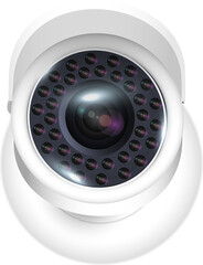 Security cameras.Security system, technology concept. Video equipment for safety system. 