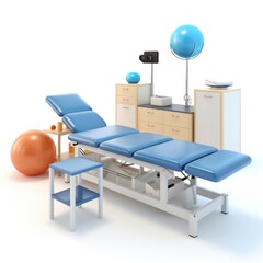 modern physiotherapy room