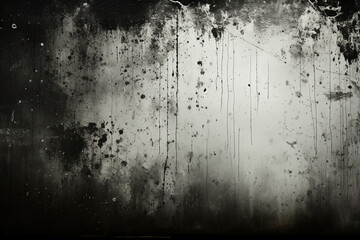 Obraz premium Background, black, white, grey, noise, old photo style. AI generative