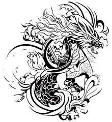 Fototapeta premium dragon design