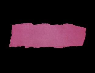 Crumpled torn soft pink paper