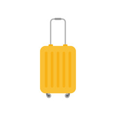 luggage for travel suitcase for vacation and journey vector illustration on white background
