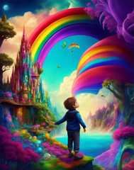 Enchanted Fantasia Child's Technicolor Dream Journey